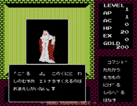 魔洞戦記　ディープダンジョン 魔洞戦紀 ディープダンジョン/ディスクシステム(FDS)/箱・説明書