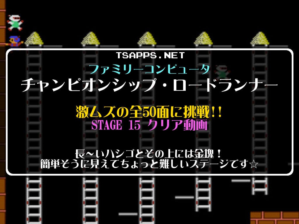 チャンピオンシップ ロードランナー② チャンピオンシップ ロードランナー② ファミコン