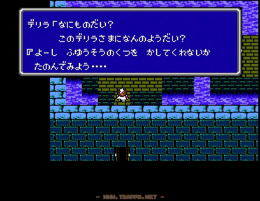 やっとのことでデリラばあさんを発見