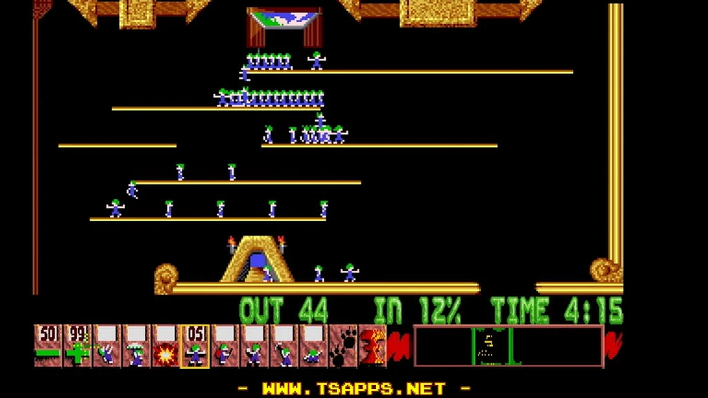 ステージ3はブロッカーで反転させて道を作る