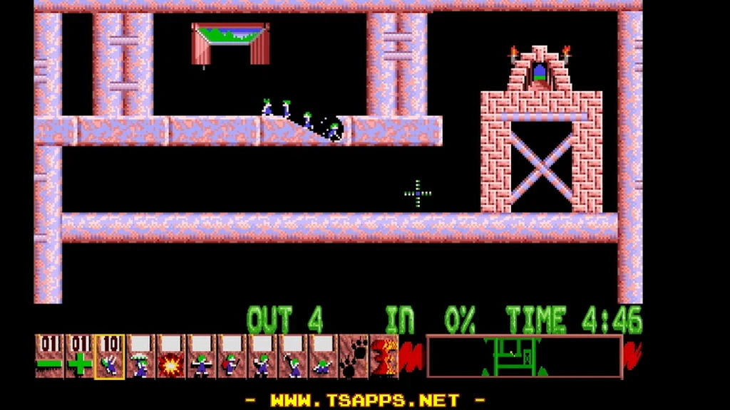 ステージ4は斜め掘り＆よじ登り