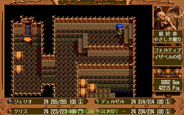 イザベルの塔・西側をひたすら上ります