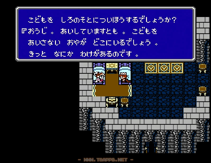 王様の不可解な行動が気になる王子