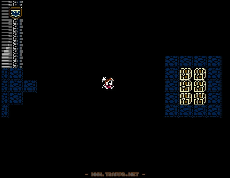 隠し通路を抜けてお宝ゲット