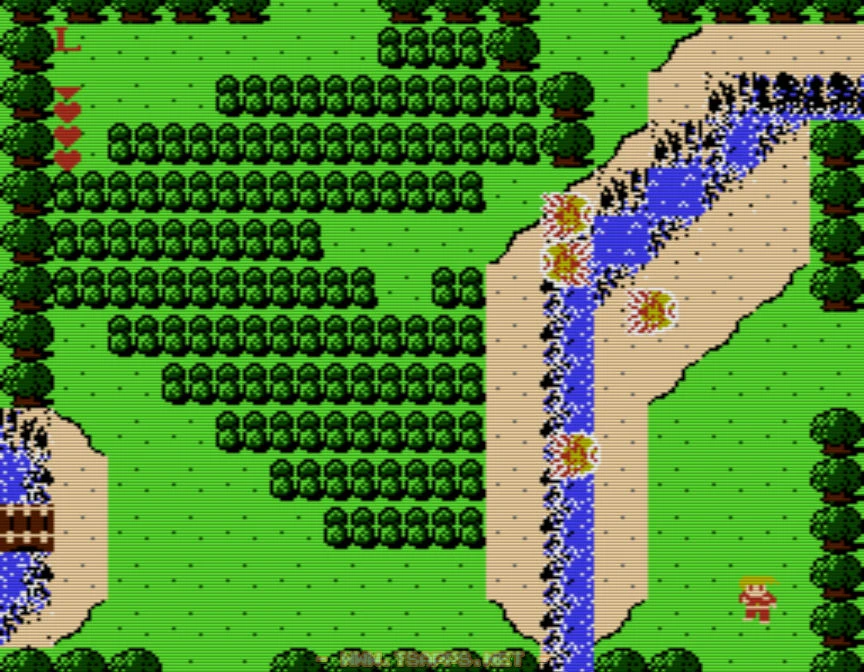 フィールドをどんどん南下します