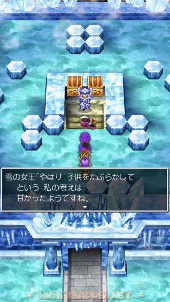 ザイルをたぶらかしていた雪の女王
