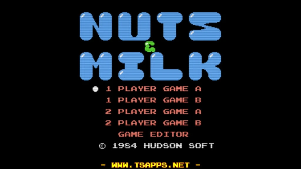 任天堂のゲームみたいなタイトル画面
