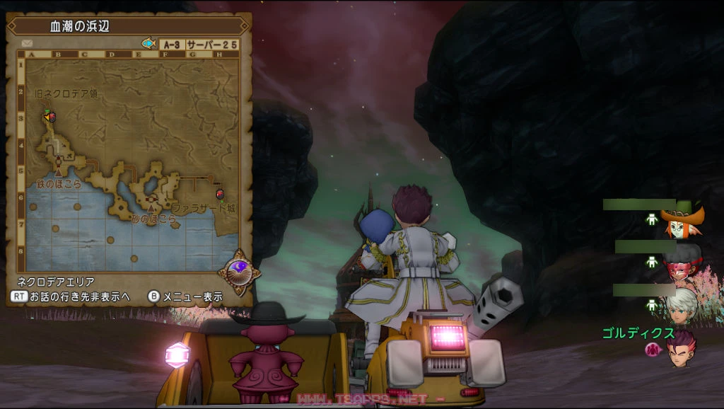 西側と東側に分けてルートを紹介