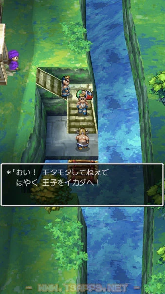 ひとさらいがヘンリー王子を抱えてイカダで逃走