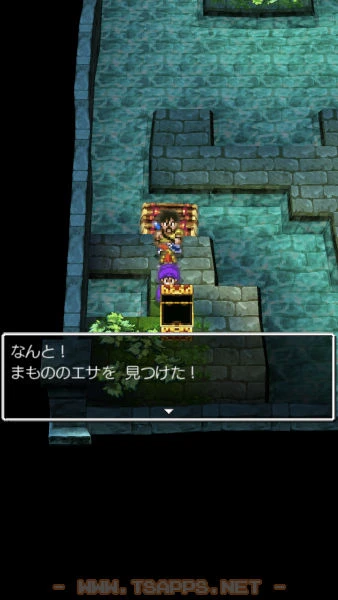 水路を南に進んで宝箱をゲット