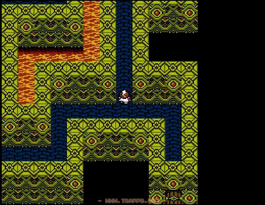 分岐を北に進んで宝箱回収