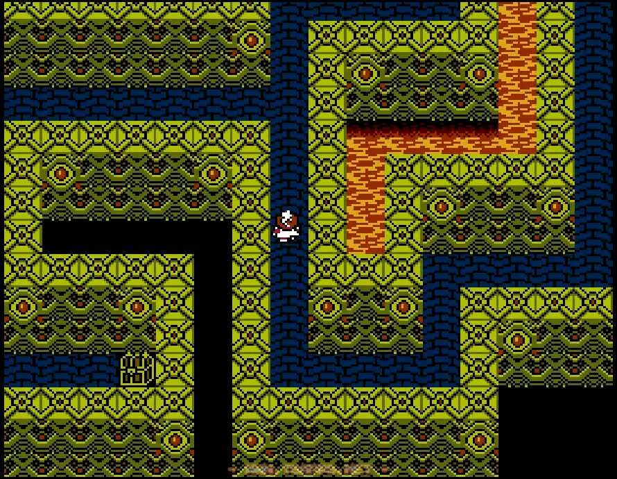 次の分岐では最初に北の宝箱へ