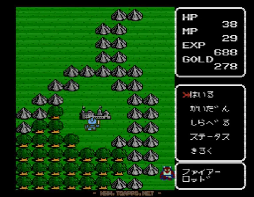 C-7にあるジェニスの町へ戻り