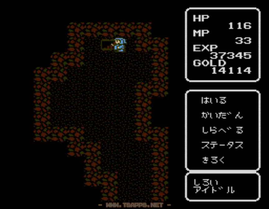 階段を下りて地下2階へ
