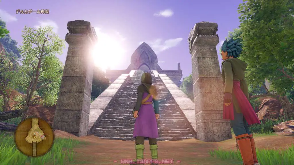 いざ！デルカダール神殿内部へ