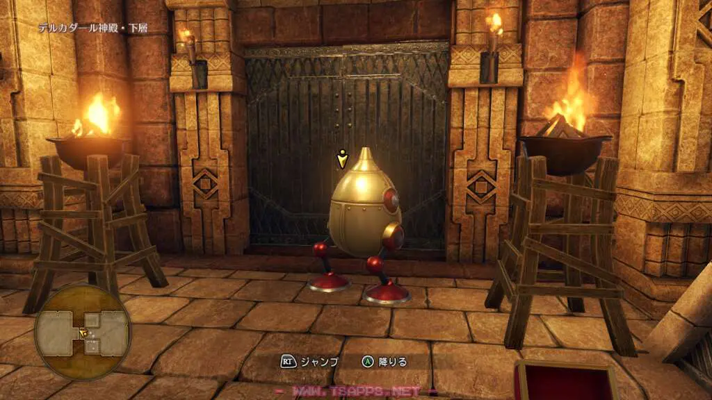 扉前の宝箱も開けたら扉の奥へ