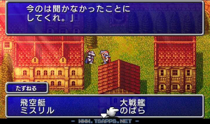 町の南西部で道を塞ぐように立っている兵士がスパイ