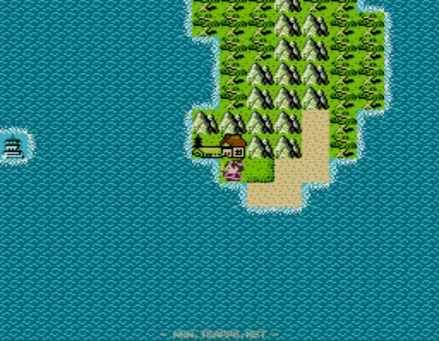 半島の先端まで進むと浦島の村