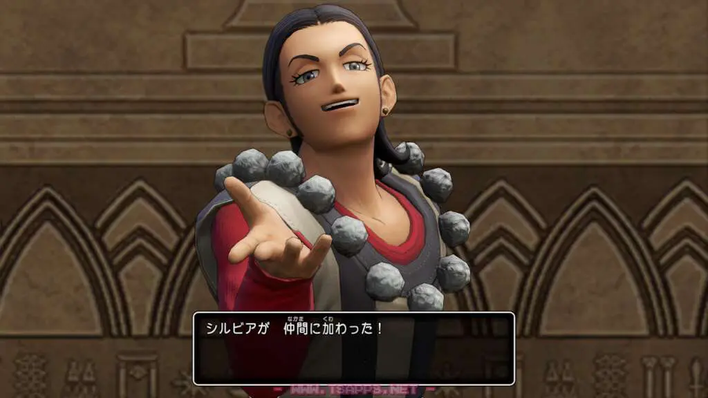 シルビアが仲間になりました
