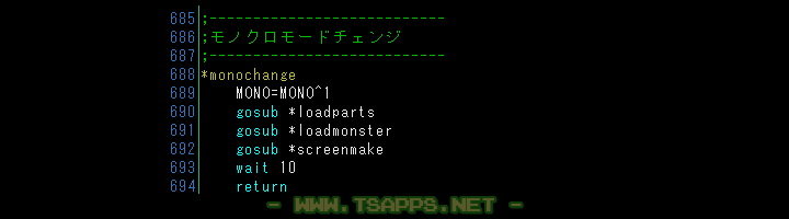 Mキーを押す度に切り替わります
