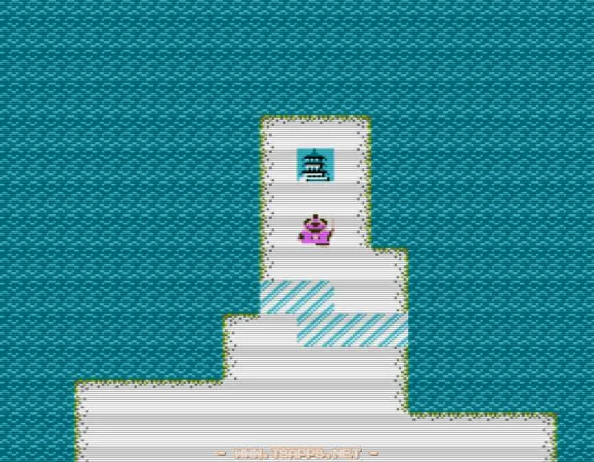 北の果てにあるのが氷の塔！
