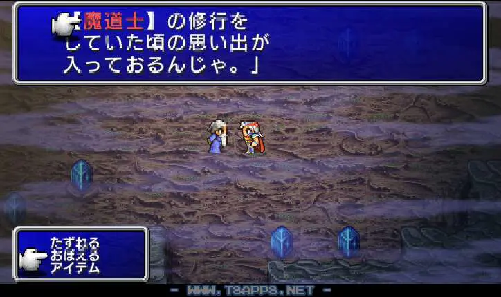 老人に届けると「魔道士」を覚えられます