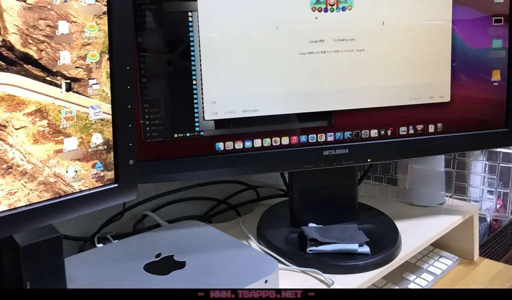 今までのディスプレイはMac Mini専用として利用