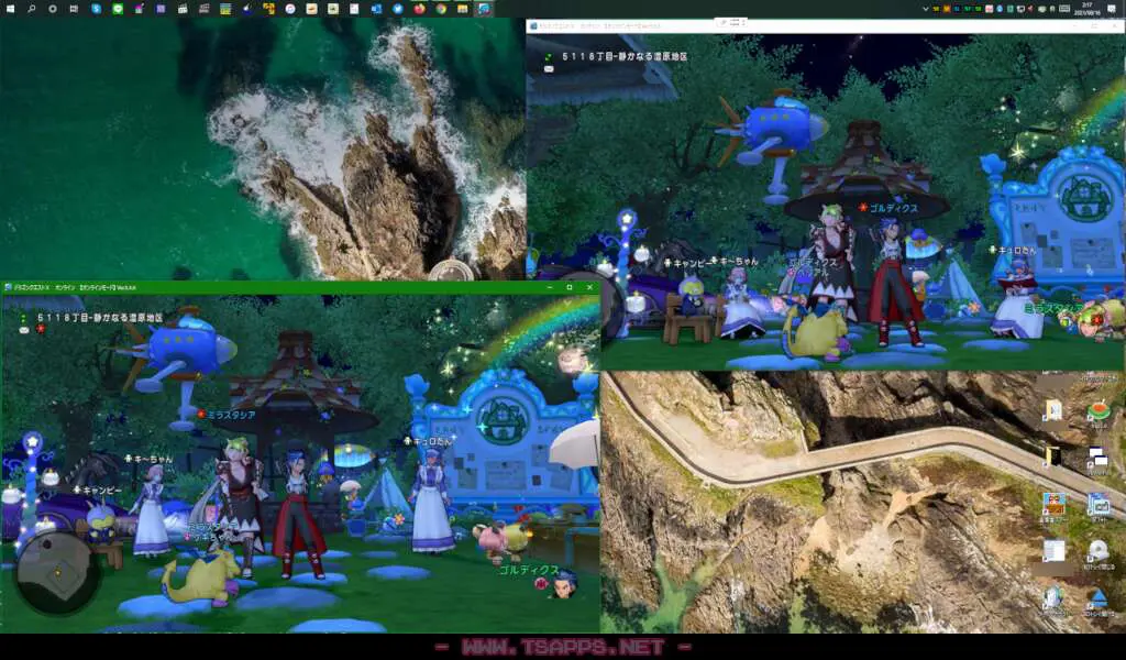ドラクエ10のウィンドウが2枚置けます
