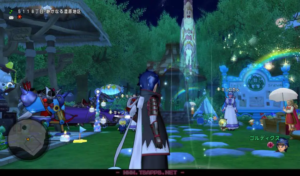 バトンちゃんが飛び去る瞬間