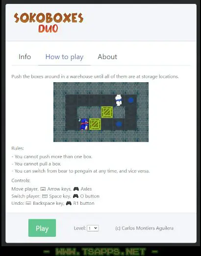 How to playで操作方法を確認できます