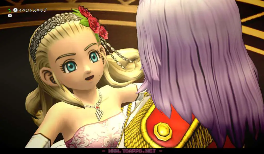 シオンとアンルシアのダンス