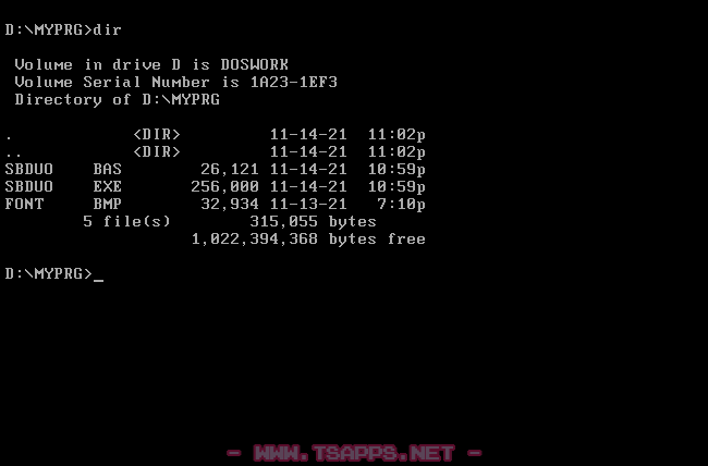 MS-DOS版SOKOBOXES DUOを開発中
