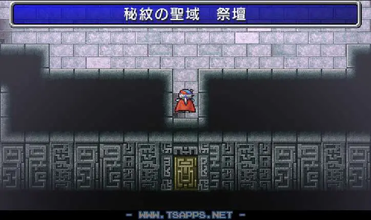 秘紋の聖域・祭壇に到着!