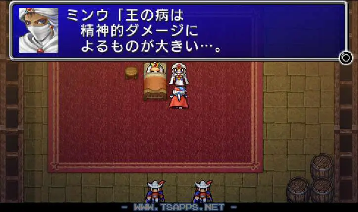 王の病は精神的ダメージの方が大きいみたいです
