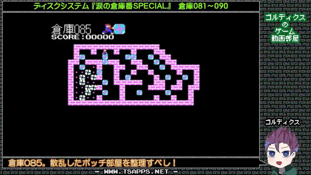 倉庫085・散乱したポッチ部屋の荷物を整理!