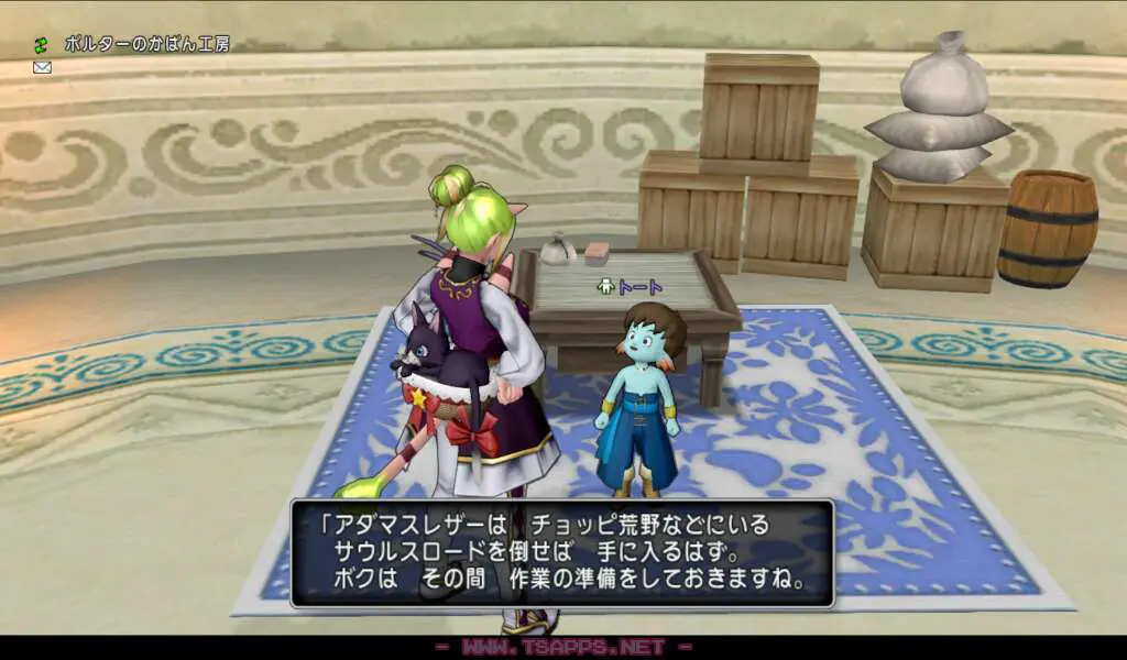 トートに報告するとチョッピ荒野へ行くことに