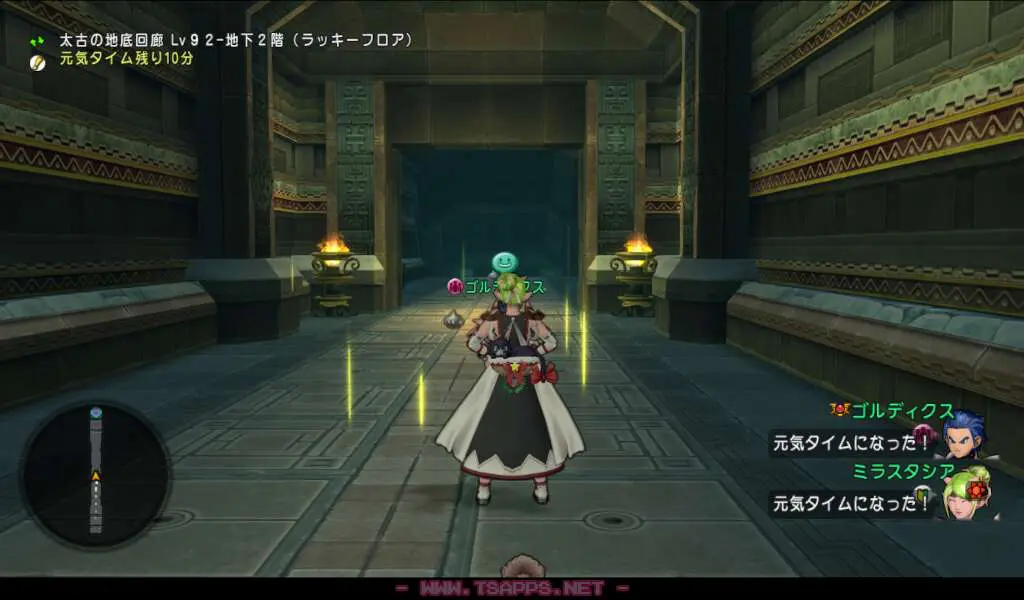 今回は小元気玉で10分間だけレベル上げ