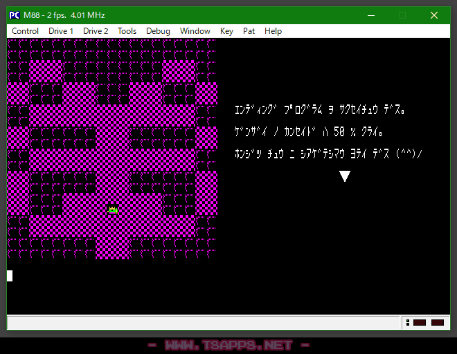 お昼の時点で完成度は50%ほど