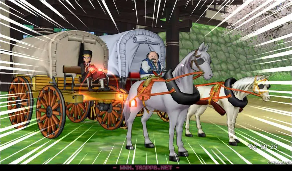 カミハルムイ領南で馬車を並べてみました