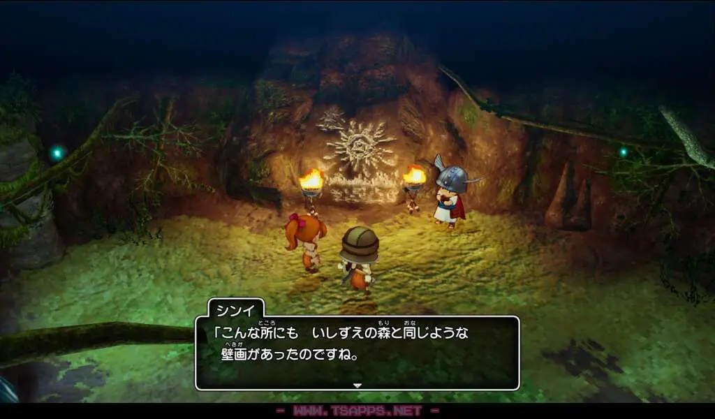 このような壁画もいくつかあります