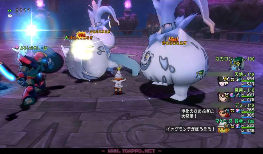 戻って次の試練・浄化のたまねぎとバトル