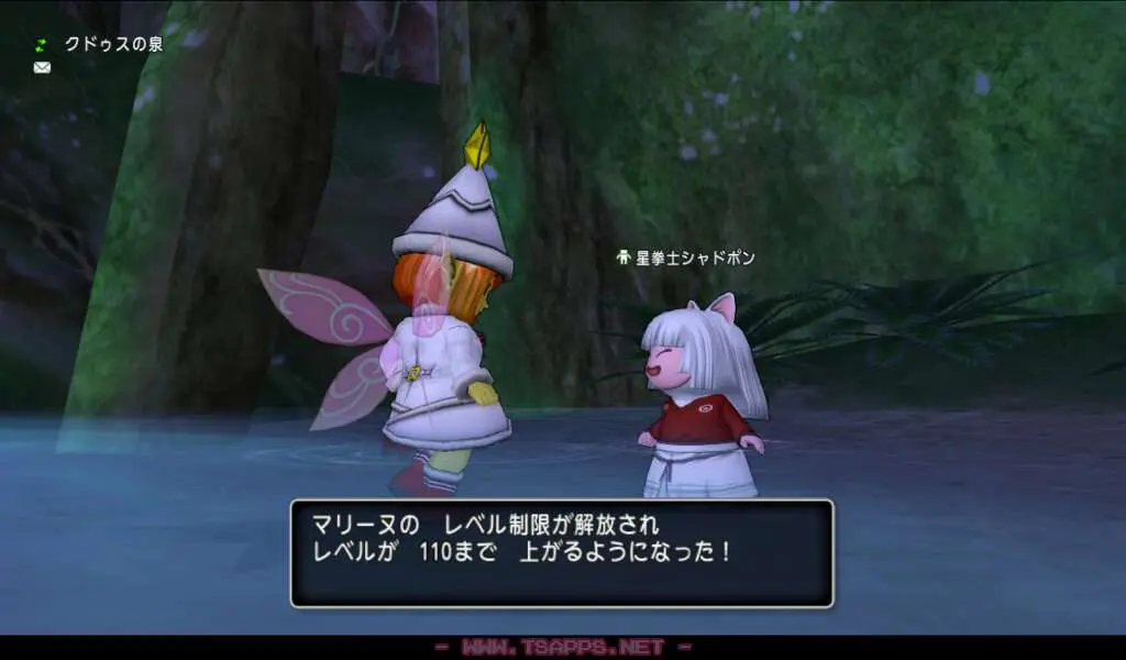 これでレベル上限が110にアップ！