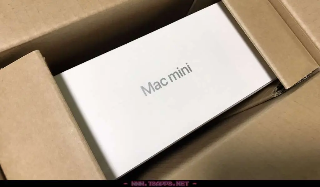 注文して約1週間で新品のMac miniが届きました！