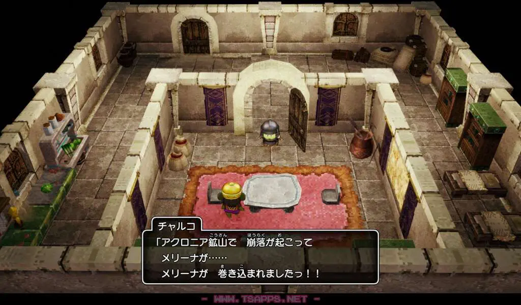 アクロニア鉱山で崩落！メリーナが巻き込まれた